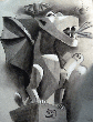Dibujo a carboncillo